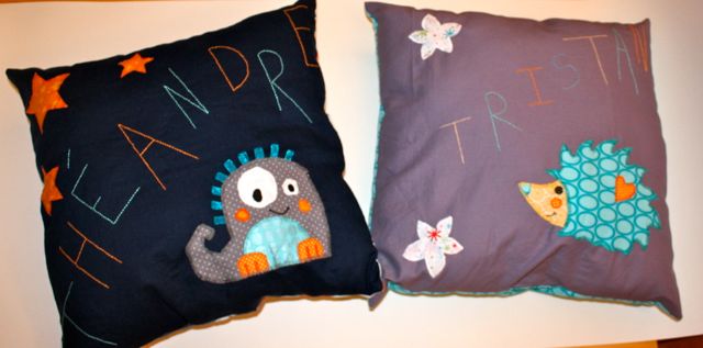 Coussins personnalisés